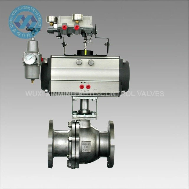Pneumatic stainless steel Ball Valve