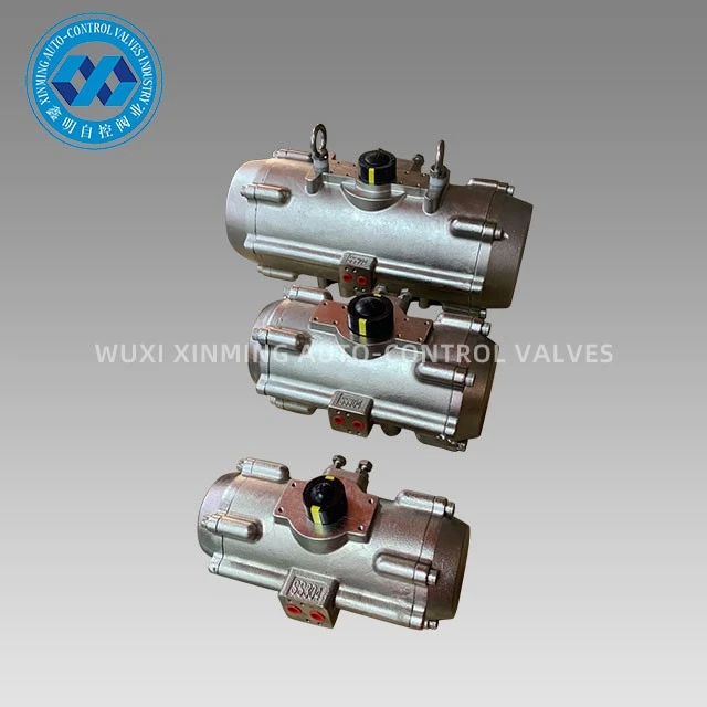 High Quality Stainless Steel Pneumatic Rack And Pinion Actuator 90 Degree