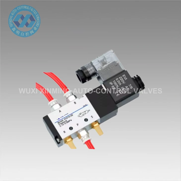 Vàlvula de solenoide pneumàtic d'alumini d'alumini 52 AC220V 110V