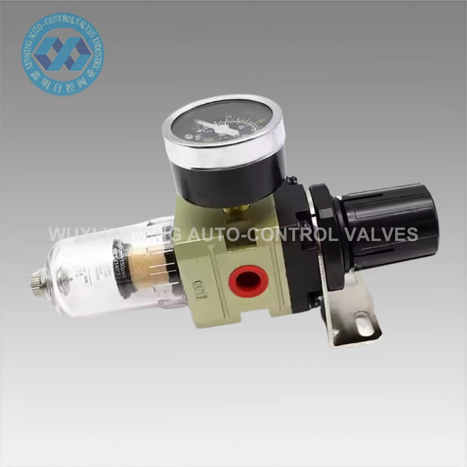 AW 2000-02 Vàlvula reguladora de pressió de filtre únic, vàlvula reguladora de l'aire