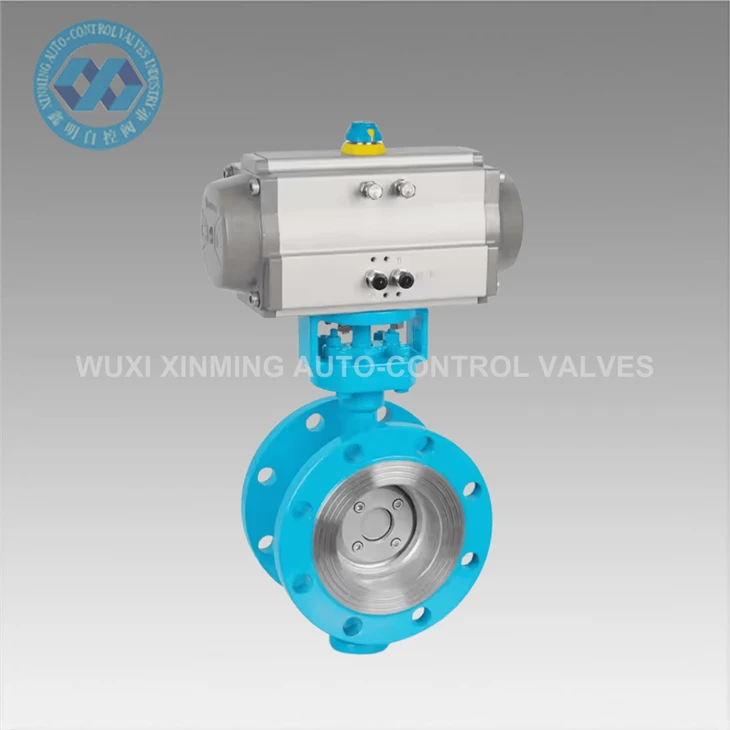 Efficient Pneumatic Flanged Butterfly Valve Accurate Fluid Regulation
