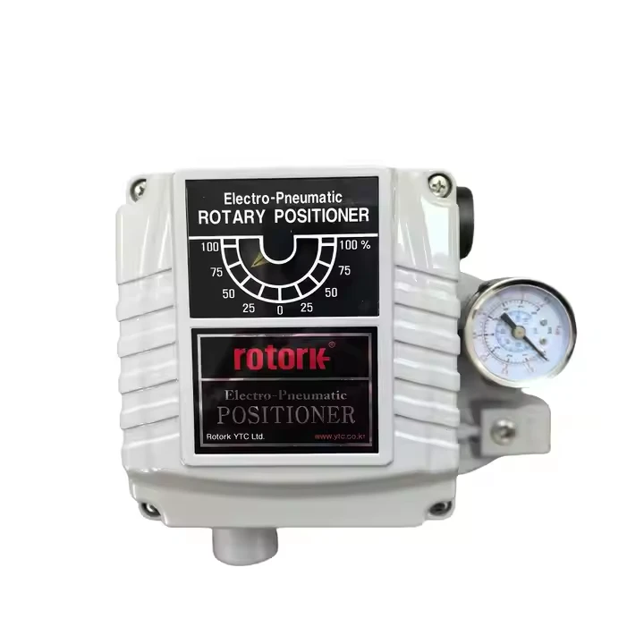 Nou ytc yt -1000 rdn122s 00 Funcionament de l'actuador de vàlvula rotativa pneumàtica a través del controlador elèctric o del sistema de control