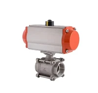 Vàlvula de bola pneumàtica de fil NPT|Certificat CE/ATEX